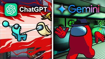 ChatGPT Vs Gemini Make  Among Us From Scratch