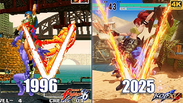 Leona Heidern | Desperation Moves Evolution ( 1996 - 2025 )