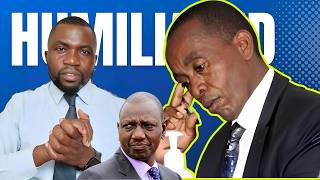 🚨 Burial DRAMA Why Ruto & Ichung’wah HUMILIATED Wamatangi (16 Seats Away!)  Full KIAMBU Analysis