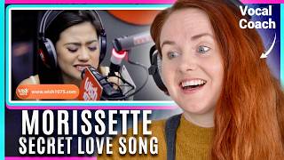 Vocal Coach Reacts to Morissette Amon - 'Secret Love Song' | Live on Wish Bus