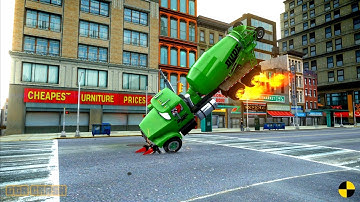 GTA 4 CRASH TESTING REAL CAR 728