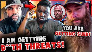 Raja Jackson GETTING SUED   RAMPAGE SPEAKS & says he's getting THREATS! Sean Strickland BACKLASH!