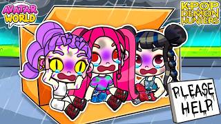 Mila Adopts Abandoned Huntrix?! K-POP HUNTER DEMON 👶✨ | Avatar World