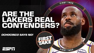 Chad Ochocinco DOESN'T BELIEVE IN THE LAKERS 🗣️ 'LeBron & Luka have NO BIGS!' | First Take