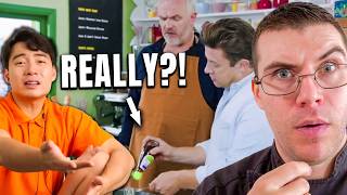 Pro Chef Reacts.. To JAMIE OLIVER FINALLY IMPRESS UNCLE ROGER?