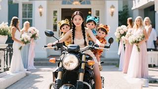 Kicked out after quadruplets, genius baby steals CEO dad’s $5M & shames him at his wedding!
