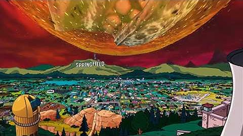 Steamed Hams But The Moon Destroys Springfield