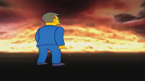 Steamed Hams But The Moon Destroys Springfield