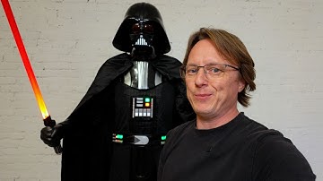 Ik en mijn 2,13 meter lange Darth Vader Home Depot! Zou jij er eentje moeten kopen?