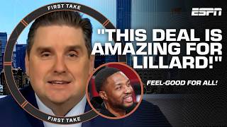 'OVERJOYED' 👏 Windy & Perk unpack Lillard-Portland reunion   What's next for Giannis⁉️ | First Take