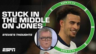 Steve Nicol is STUCK IN THE MIDDLE on Curtis Jones after England defeats Greece 🤨 | ESPN FC