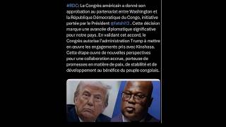 URUSAKU RW'AMASASU RURAVUZA UBUHUHA MU MUJYI WA BUKAVU MURI PANZI. CONGRES YEMEJE YA DEAL USA-RDC.