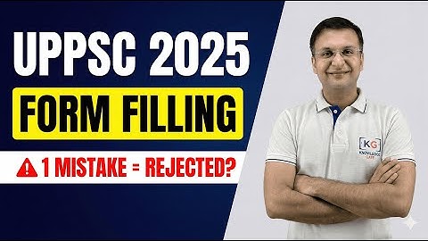 🚨 1 Mistake = REJECTED? 😱 UPPSC Polytechnic Lecturer 2025 Form Filling Guide ✅🔥