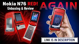 Download lagu Nokia N76 Red 🔥 | Stylish Flip Phone Unboxing 😍 | Dual Screen 🔴 Heavy Ringtone 🔊 | Order Now 📦