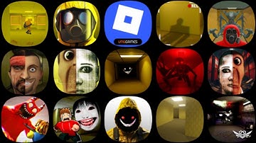 Backrooms - Shoot Them All 💥 Hide in The Backroom 💥 Roblox 💥 Backrooms Horror Game...💥