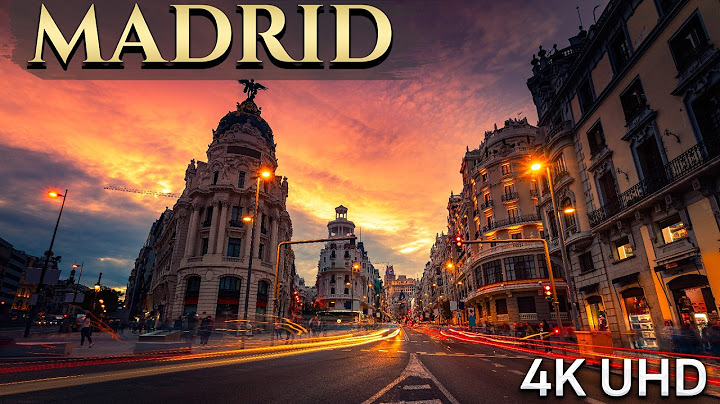 Madrid in Motion: A City Full of Life 4K