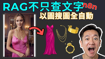 RAG 不只能查文件！用 N8N 做圖片向量搜尋，效率暴增 100 倍