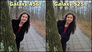 Samsung Galaxy A56 vs Samsung Galaxy S25 Camera Test