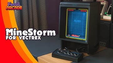 Mine Storm for VECTREX - FOSSIL ARCADE