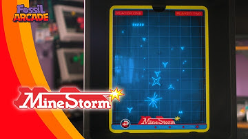 Mine Storm for VECTREX - FOSSIL ARCADE