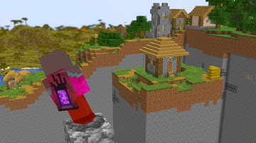 Trying To Beat Minecraft, But Damage Deletes Chunks