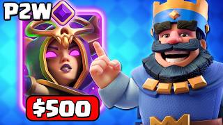 I Spent $500 on a DEAD Clash Royale Account
