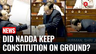 JP Nadda Vs Mallikarjun Kharge: Rajya Sabha Witnesses Heated Debate Over Constitution