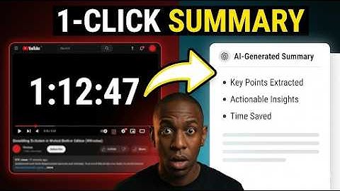 This ChatGPT Trick Summarizes Any YouTube Video