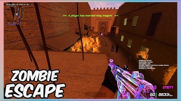 Counter-Strike: Source Zombie Escape - ze_ffxii_westersand_v7_2 on NiDE (Epic Mode)