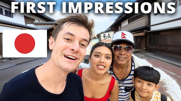 I Took My Nepali Family Overseas to Japan (First Impressions) 🇯🇵