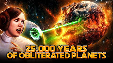 The 100+ Destroyed Planets of the SW Galaxy Explained