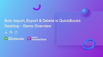 𝗦𝗮𝗮𝘀𝗔𝗻𝘁 𝗧𝗿𝗮𝗻𝘀𝗮𝗰𝘁𝗶𝗼𝗻𝘀: 𝗕𝘂𝗹𝗸 𝗜𝗺𝗽𝗼𝗿𝘁, 𝗘𝘅𝗽𝗼𝗿𝘁 & 𝗗𝗲𝗹𝗲𝘁𝗲 𝗶𝗻 𝗤𝘂𝗶𝗰𝗸𝗕𝗼𝗼𝗸𝘀 𝗗𝗲𝘀𝗸𝘁𝗼𝗽 – 𝗗𝗲𝗺𝗼 𝗢𝘃𝗲𝗿𝘃𝗶𝗲𝘄