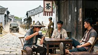The young man drinking tea was the strongest killer, killing countless Japs with a single pistol!
