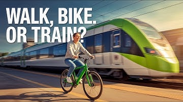 Most Environmentally Friendly Transportation? Walk, Bike, or Train? | Green Travel Tips 🌿