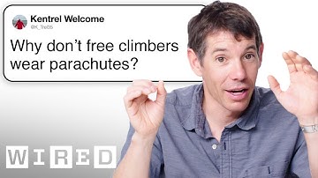 Alex Honnold Answers Rock Climbing Questions | Tech Support | WIRED
