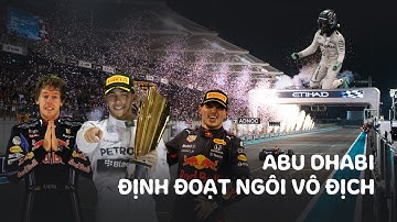5 LẦN ABU DHABI ĐỊNH ĐOẠT CHỨC VÔ ĐỊCH TAY ĐUA CÔNG THỨC 1
