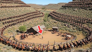 He Gave Water to a Giant Apache Girl — Next Day, 300 Warriors Surrounded His Ranch