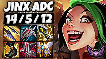 Jinx vs Ashe [ ADC ] Lol Korea Master Patch 25.20 ✅