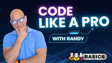 Stop Coding Like a Beginner: Learn The 4 Fundamentals of Professional Excel VBA