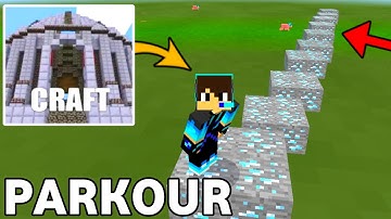Multiplayer Parkour Relaxing Gameplay In Minicraft | New Parkour Map In Minicraft 2025