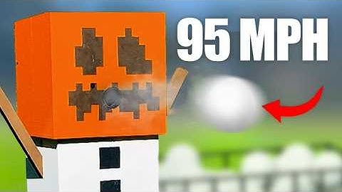 I Made a Working Minecraft Snowman