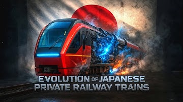 🇯🇵 Evolution of Japanese Private Railway Trains | 1954–2025 Stunning AI Transformations