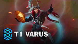 T1 Varus Skin Spotlight - Pre-Release - PBE Preview - League of Legends