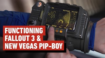 Actual Functioning Pip-Boy From Fallout 3 & New Vegas