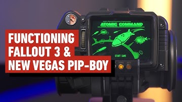 Actual Functioning Pip-Boy From Fallout 3 & New Vegas