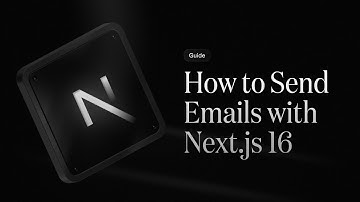 Send emails with Next.js 16