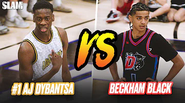 AJ Dybantsa & Utah Prep 🆚 Beckham Black & Duncanville 🔥🚨