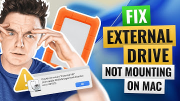 Fix External Drive Not Mounting on Mac ✅