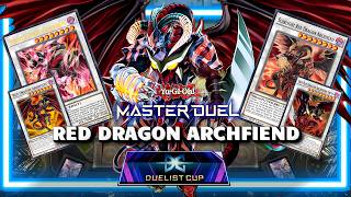 RED DRAGON ARCHFIEND RUNS OVER TOP META DECKS IN DUELIST CUP! | YUGIOH MASTER DUEL