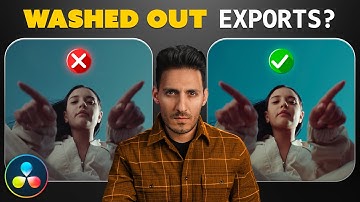 Stop Your Resolve Exports From Looking Washed Out (The Definitive Guide)